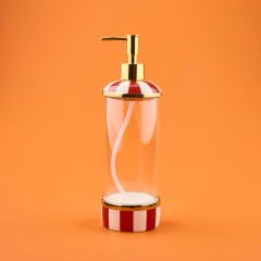 Maura Rossa Tekli Cam Sabunluk - Renkli / Sarı - 540 ml