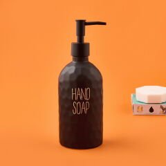 Sapone Black Sıvı Sabunluk - Siyah - 400 ml