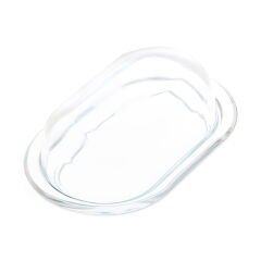 Basic Cam Kapaklı Tereyağlık - Şeffaf - 100 ml