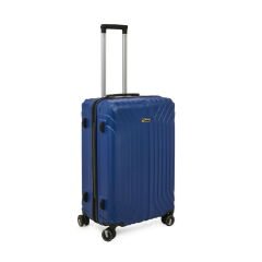 Vertical Line Orta Boy ABS Valiz - Gece Mavisi - 66x45x26 cm