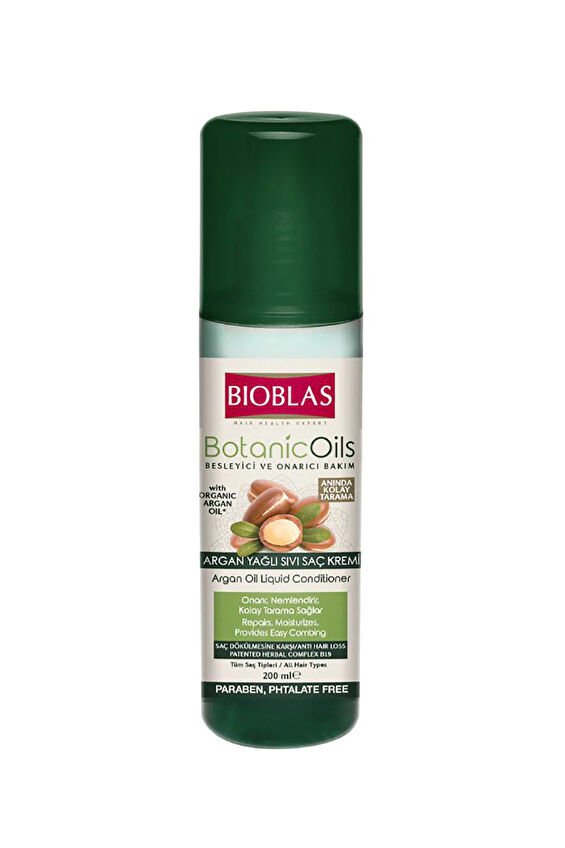 Bioblas Botanic Oils Sıvı Saç Kremi 200 ml Argan