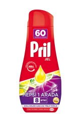 Pril Hepsi Bir Arada Jel 60 Yıkama