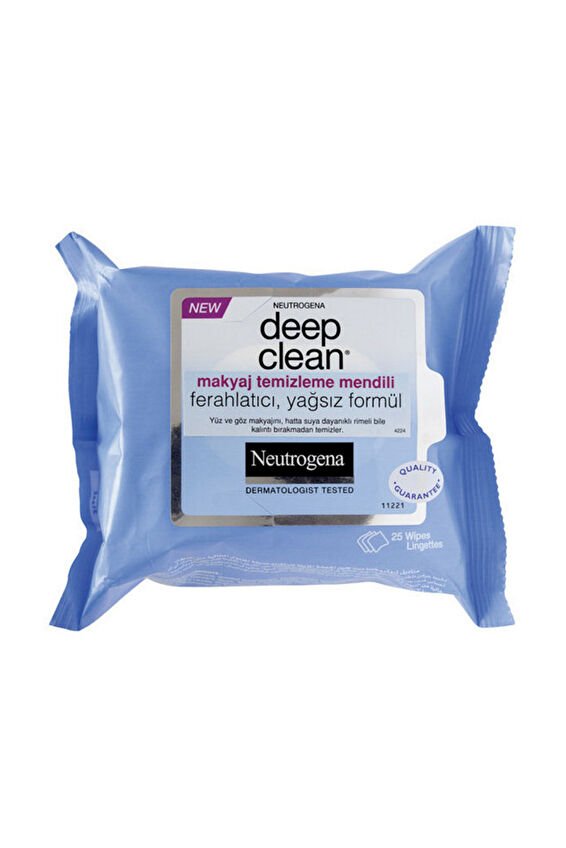 Neutrogena Deep Clean Makyaj Temizleme Mendili 25'li