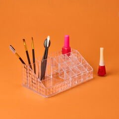 Living Diamond Klasik Organizer - Şeffaf - 23x13x9 cm