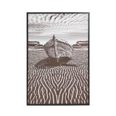 Deco Barcola Tablo - Siyah - 90x60 cm