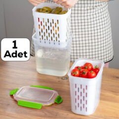 Düz Kapaklı Turşuluk - Asorti - 2 lt