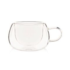 Double Wall Cam Kupa - Şeffaf - 160 ml