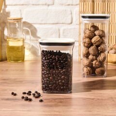 Erzak Kabı - Şeffaf - 1,1 lt