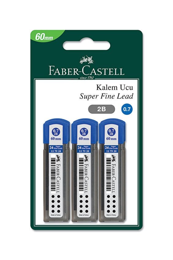 Faber Castell Grip 6'lı Kalem Ucu 0.7