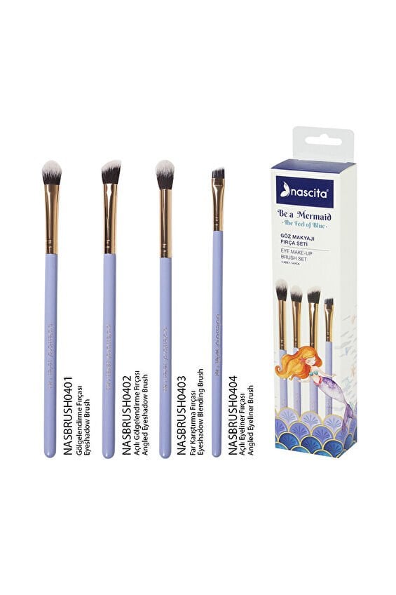 NASCITA GÖZ MAKYAJI FIRÇA SETİ NASBRUSHSET87