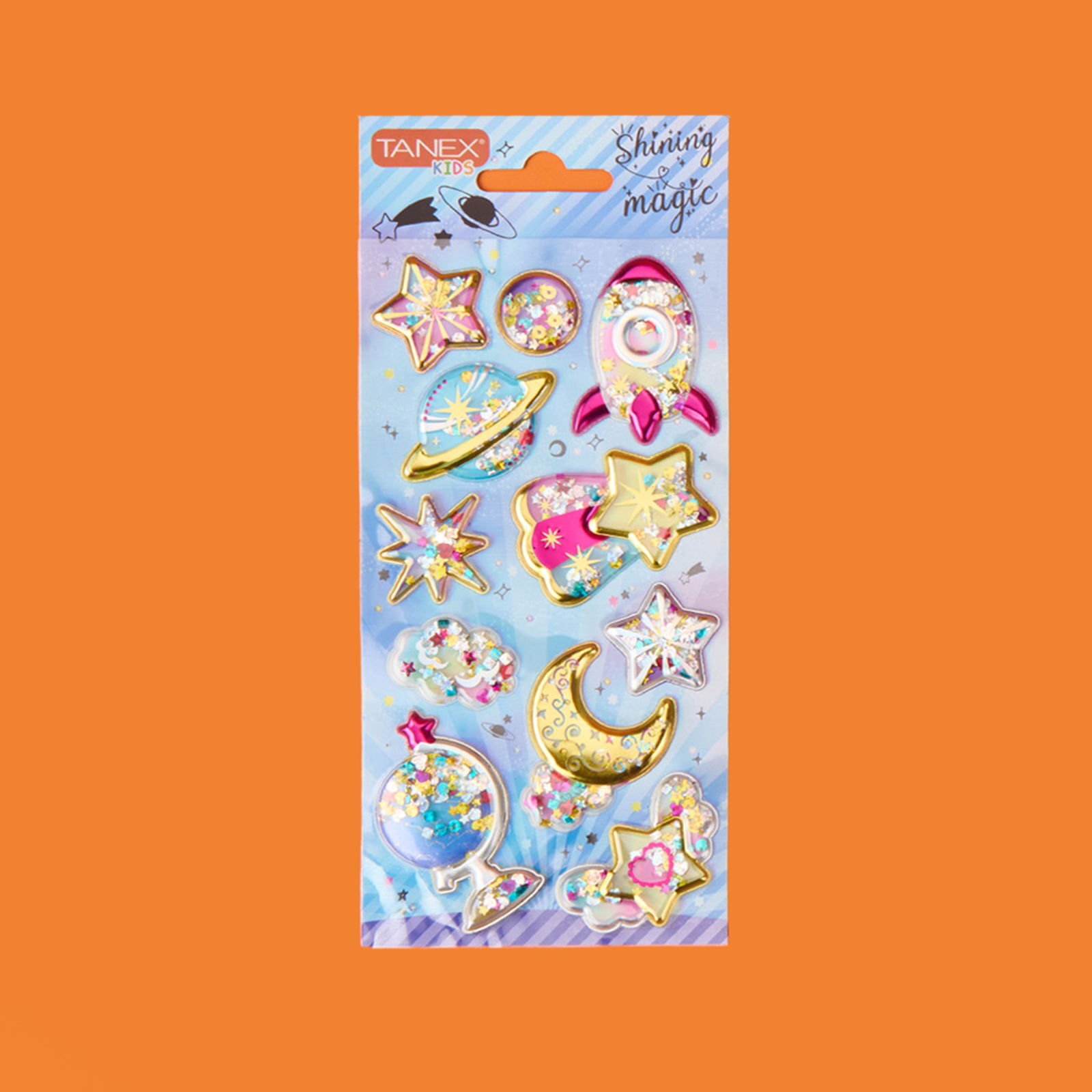 Parlak Sticker - Asorti