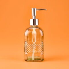 Star MNB03670 Cam Sıvı Sabunluk - Asorti - 20 cm