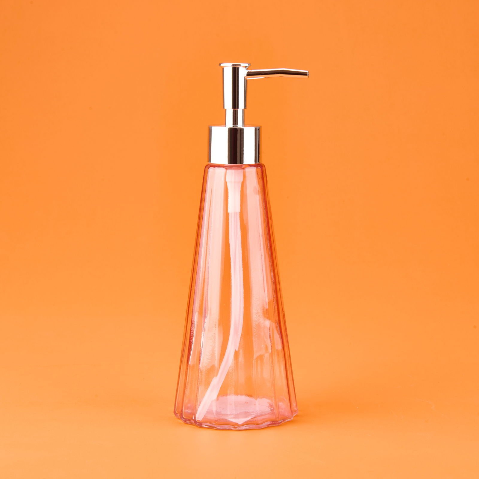 Star MNB03668 Cam Sıvı Sabunluk - Asorti - 21 cm