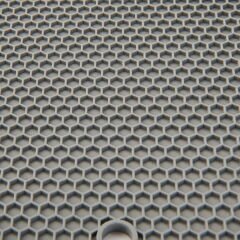 Silikon Yuvarlak Nihale - Gri - 17,5 cm