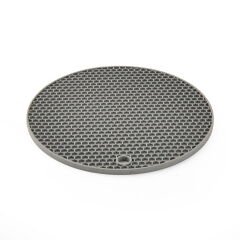 Silikon Yuvarlak Nihale - Gri - 17,5 cm