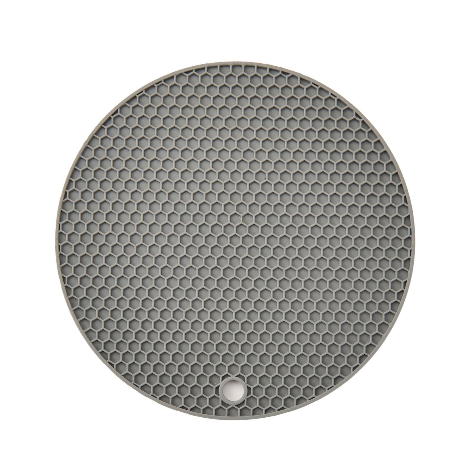 Silikon Yuvarlak Nihale - Gri - 17,5 cm