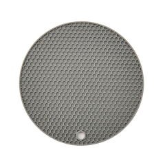 Silikon Yuvarlak Nihale - Gri - 17,5 cm