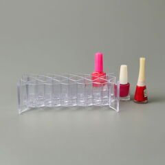 Living 22 Bölmeli Rujluk Organizer - Şeffaf - 22x8x14 cm