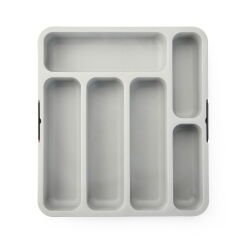 Sürgülü Kaşıklık - Gri - 31x35,5 cm