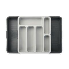 Sürgülü Kaşıklık - Gri - 31x35,5 cm