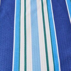 Soft Verano Çift Kişilik Pike Takımı - Mavi / Yeşil