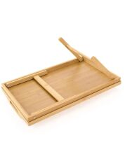 PEROTTİİ BAMBU  KOLAY SERVİS SUNUMA YARDIMCI  KATLANIR AYAKLI YATAK KEYİF TEPSİSİ