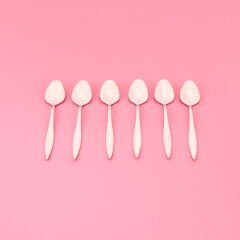 Monaco 6'lı Tatlı Kaşığı - Inox