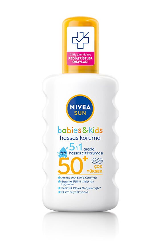 Nivea Sun Çocuk Güneş Spreyi Hassas Koruma SPF 50+ 200 ml