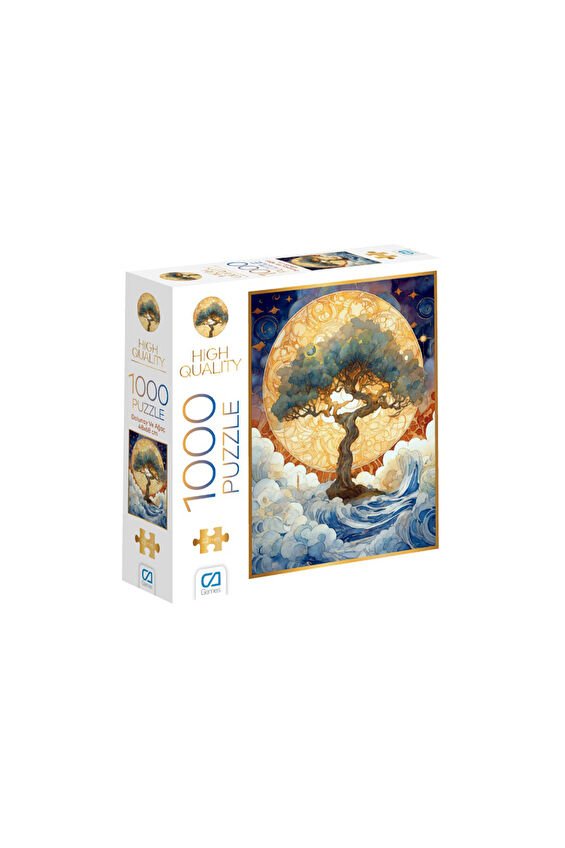 Dolunay ve Ağaç Puzzle 1000 Parça CA7063