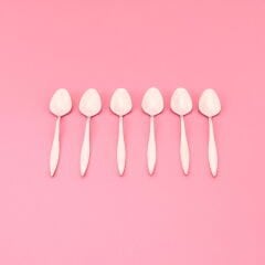 Monaco 6'lı Çay Kaşığı - Inox