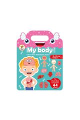Lino Tekrar Tekrar Kullanılabilen İlk Sticker Kitabım My Body