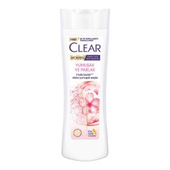 Clear Women Kepeğe Karşı Etkili Şampuan Yumuşak Parlak Kiraz Çiçeği Esansı  Keratin 350 ml