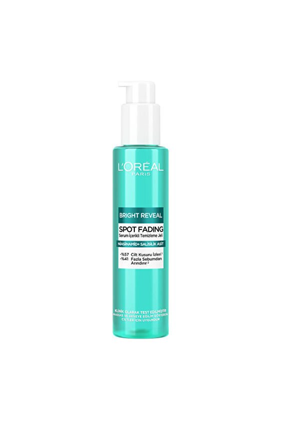 L’Oréal Paris Bright Reveal Spot Fading Serum İçerikli Temizleme Jeli 150 ML