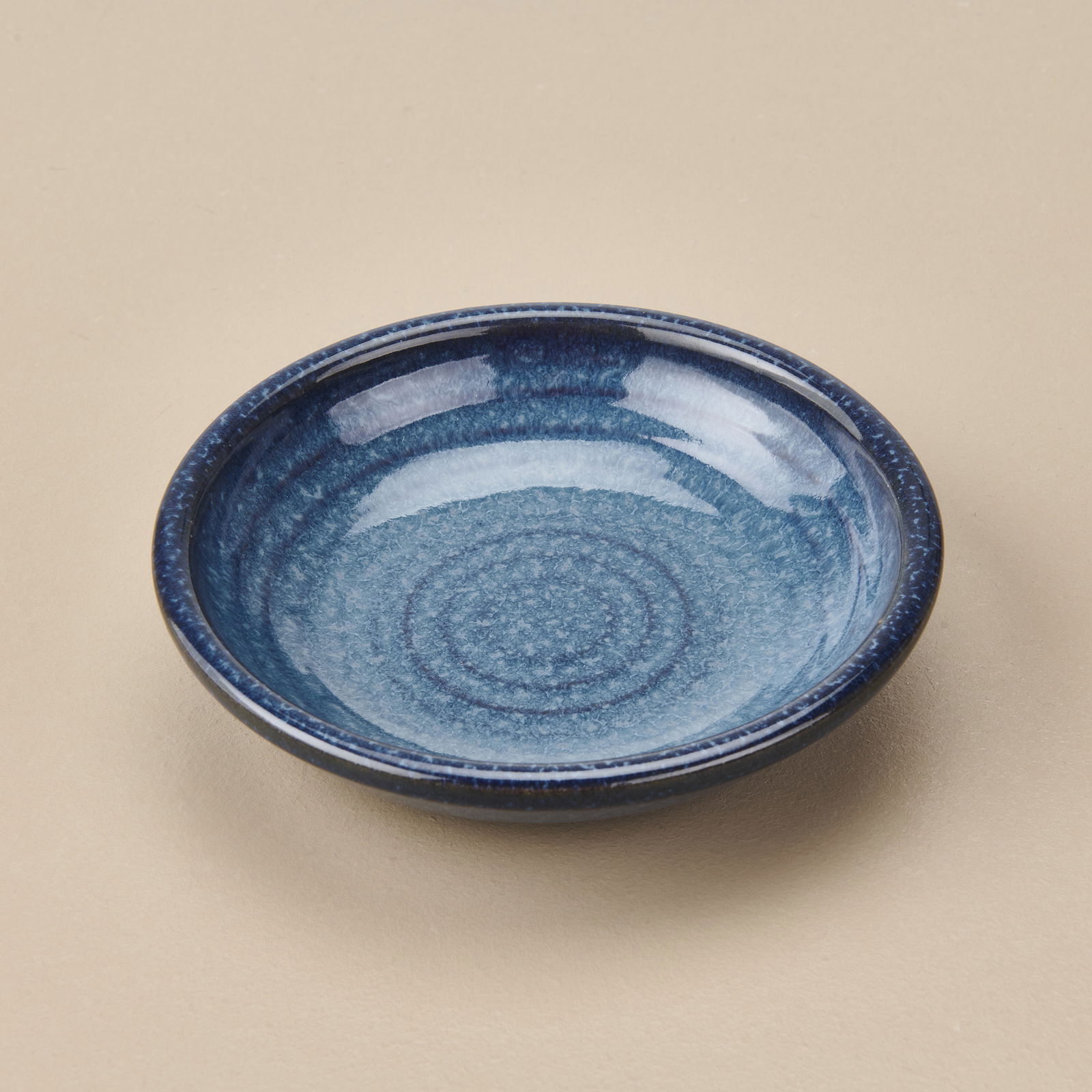 Zest Çukur Tabak - Mavi - 13 cm