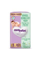Canbebe Mega Paket Bebek Bezi 80'li