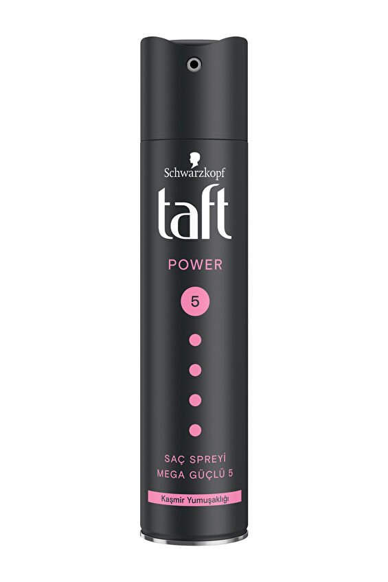 Taft Saç Spreyi No 5 Power Kaşmir Dokunuşu 250 ml