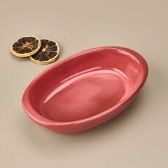 Fırın Kabı - Kırmızı - 22x11 cm