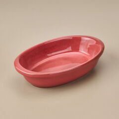 Fırın Kabı - Kırmızı - 22x11 cm