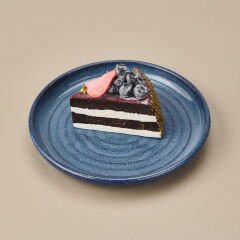 Zest Düz Tabak - Mavi - 21 cm