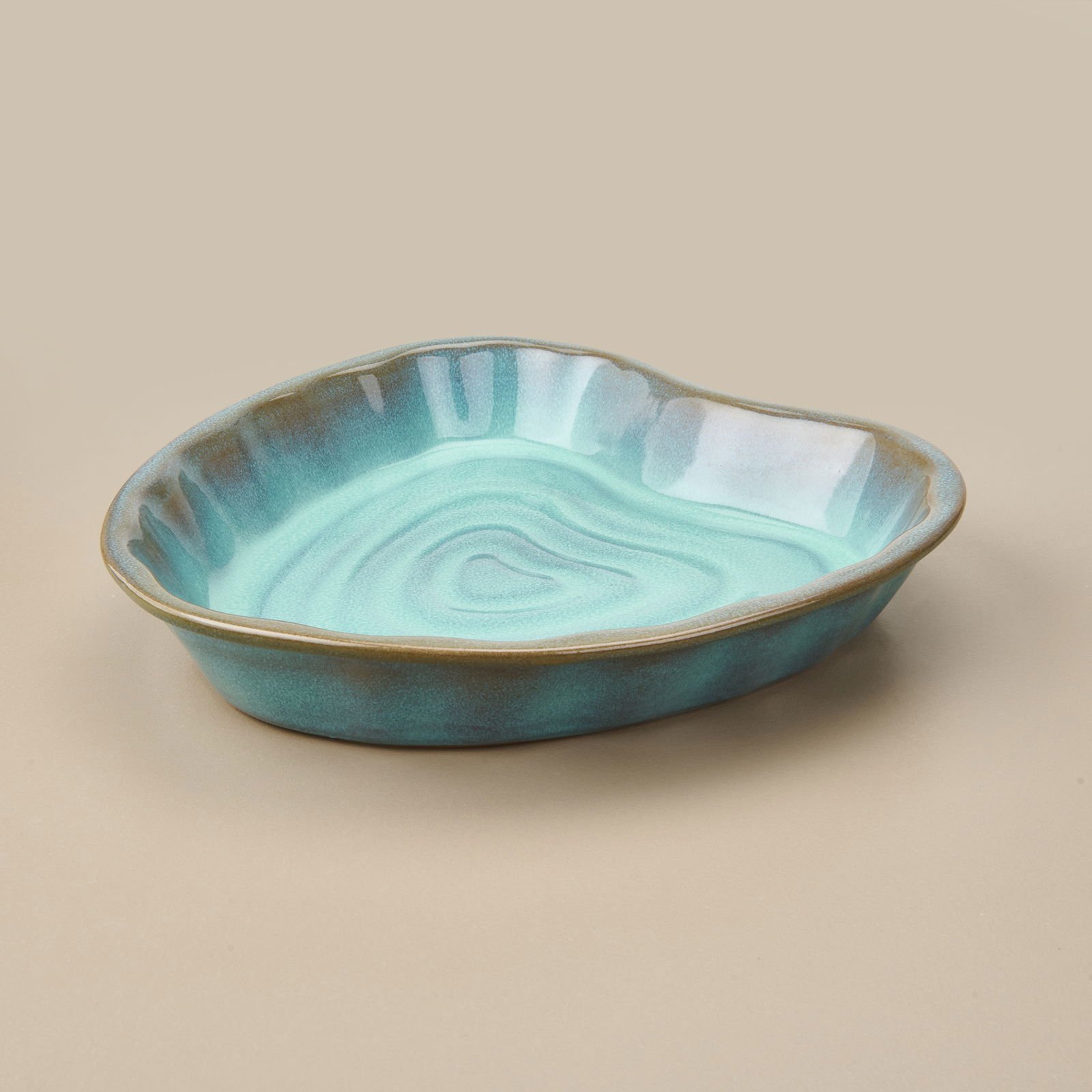 Roza Fırın Kabı - Yeşil