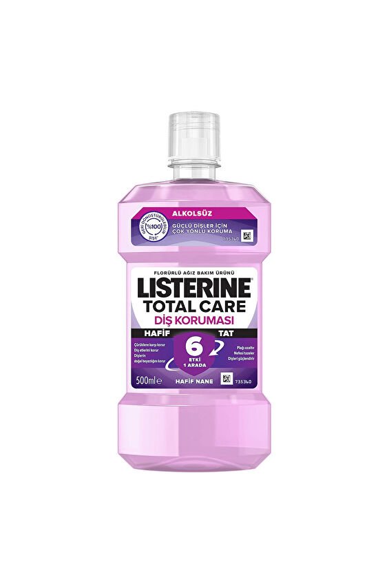 Listerine Ağız Suyu Total Care Zero 500 Ml