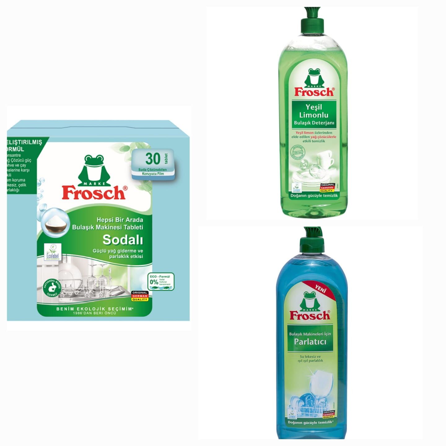 DOĞAL ORGANİK ve VEGAN BULAŞIK DETERJANI SETİ 5