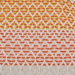 Soft Vita Çift Kişilik Pike - Ekru / Turuncu - 200x230 cm