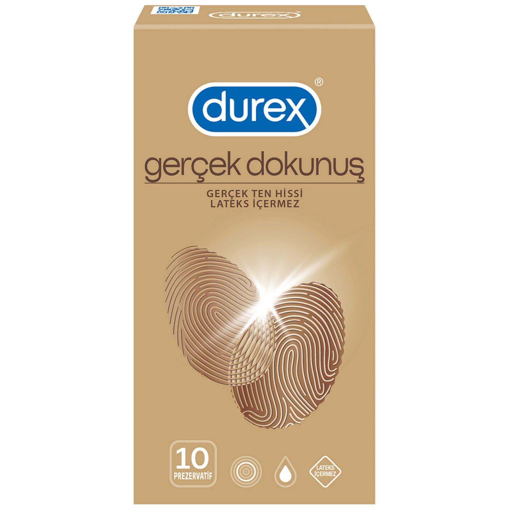 Durex Gerçek Dokunuş Prezervatif 10'lu