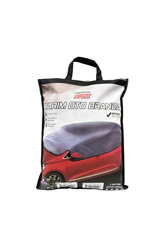 Autokit Yarım Araç Brandası SDHB 320x235cm