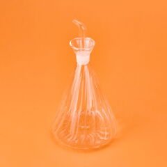 Cam Yağdanlık - Gri - 1 lt