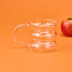 Round Cam Kupa - Şeffaf - 550 ml
