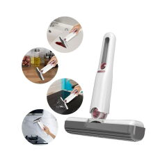 Taşınabilir Mini Mop - Beyaz - 30 cm