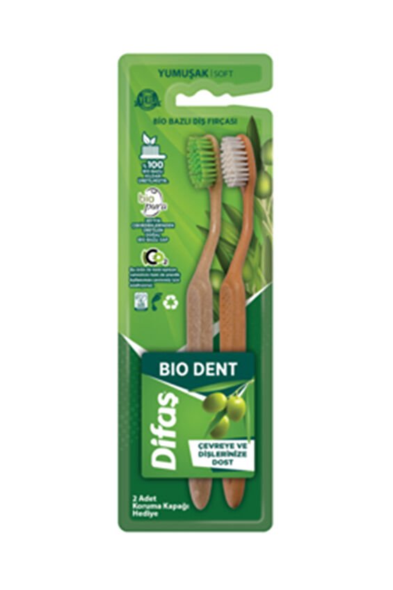Difaş 2'li Diş Fırçası Bio Dent