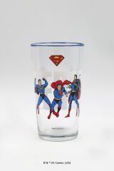 Rakle Superman Cartoon Meşrubat Bardağı 570 cc